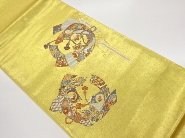 JAPANESE FUKURO OBI / WOVEN NOSHI PATTERN
